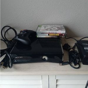 Xbox 360 Bundle with 3 games